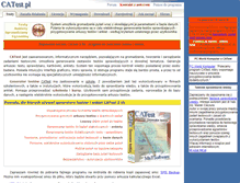 Tablet Screenshot of catest.pl